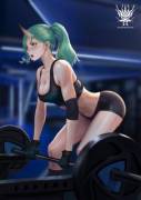 Hoshiguma Training [Arknights]