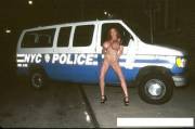younger Teddi Barret not giving a fuck about police