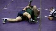Green wrestling bulge