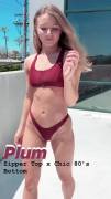 Monica Corgan Bathing Suit Show Off