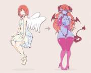 Class Change (F Angel -&gt; F Succubus)[Corruption] by izmollizmoll