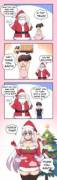 M Santa -&gt; F Anime girl
