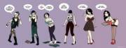 Rebel to Housemaker [F Punk Girl -&gt; F Stepford Wife; Bimbofication/Stepfordization] (sortimid)