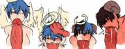 Lewd Blowjob [F Angel -&gt; F Demon; Corruption] - xxxx52