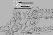 That's ok, she's really good at other things :V [F Human -&gt; F Anthro Dragon/Dragoness Mid-TF] - Watsup