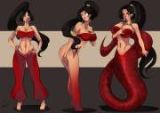 Lamia Jasmine [F Human -&gt; F Naga][Aladdin] - lufidelis