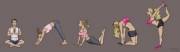 Yoga Bimbo [M Human -&gt; F Human, Bimbofication] by HopeTG
