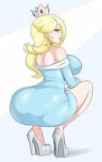 Super Mario Galaxy: Bimbo Rosalina Booty [F Bimbofication] - Sealguy