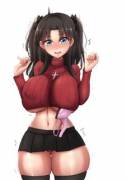Rin Tohsaka [F Hourglass (Breast/Ass) Expansion][Fate/stay night] - MistyNight01