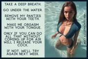 Can you hold your breath long enough to earn it?