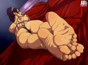 Gothic Juri Han's Soles [Street Fighter]