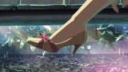 The best part of the movie "The Garden of Feet(Words)"