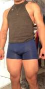 My thighs are getting thicker by the day