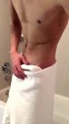 Oh no, I dropped my towel!