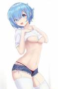 Rem underoppai and midriff