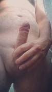 Long streams from my horny cock