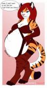 Do stripes make her look fat? [TeneWuff]