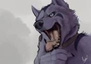 "You're Next" [furry][oral][maw][implied][M]