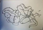 Snake Noms a Curvy Futa