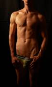 Green underwear