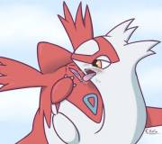 [F] Latias pleasuring herself