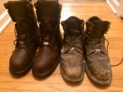 New vs old redwings