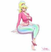 Princess Peach (pinkdrawz)