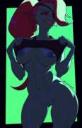 Undyne Flashing (PLAYZHOLDER)