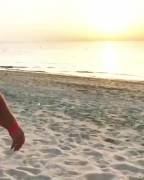 Diana at the Beach