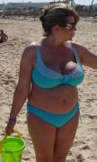 Those boobs would get my attention at the beach