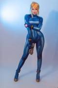 [Self] Zero suit Samus by Ri Care