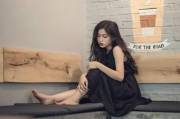 This random stock photo of a sad girl