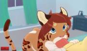 [M/F][Gif] Bengal Cat Fellatio