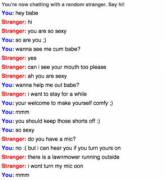 Just spent 25 minutes with her, the best Omegle experience I've ever had. I think we both enjoyed it