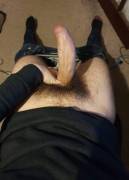 Would you sit on this thick cock?