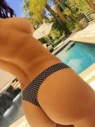 At the pool!
