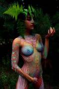 Exotic body paint