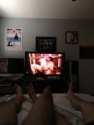 A quiet night in