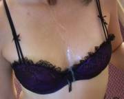 On her bra