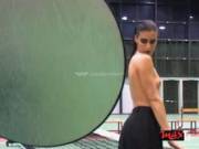 Flavia Pennetta ( Tennis Player ) Accidental Nipple Slip @ Max Photoshooting