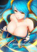 Ricegnat Art Books: Ahri and Sona (Tell me a secret, Crescendo)