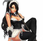 French Maid Nidalee by AKE