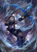 Small Ashe album with a bonus best waifu LeBlanc!