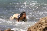 I made an album of Jennifer Lawrence losing her bikini