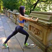 Girl Squatting in Leggings (from /r/YesSheSquats)