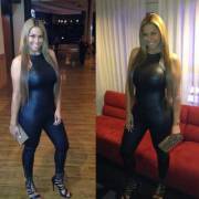 Somaya Reece in Leggings &amp; Heels