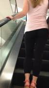 Milf in leggings