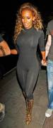 Scary Spice in legging suit
