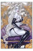 Lady Death by Elias-Chatzoudis