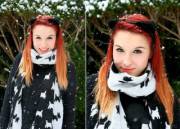 kitten in the snow